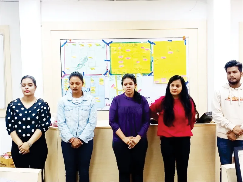 Design Thinking Workshop 1.0 — classroom/workshop scene — Lloyd Business School