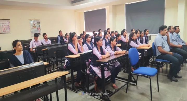 O.P. Jindal College of Nursing — Gallery Image Classroom Lecture Hall