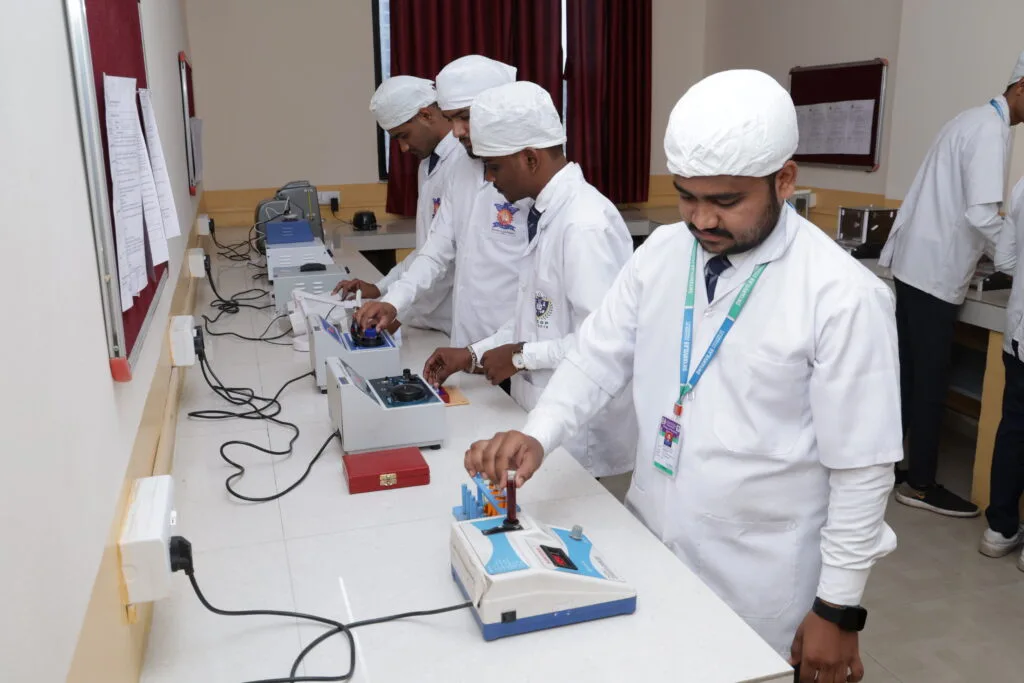 Laboratory workspace — Shri Gajanan Maharaj Shikshan Prasarak Mandal's Dnyanvilas College of Pharmacy
