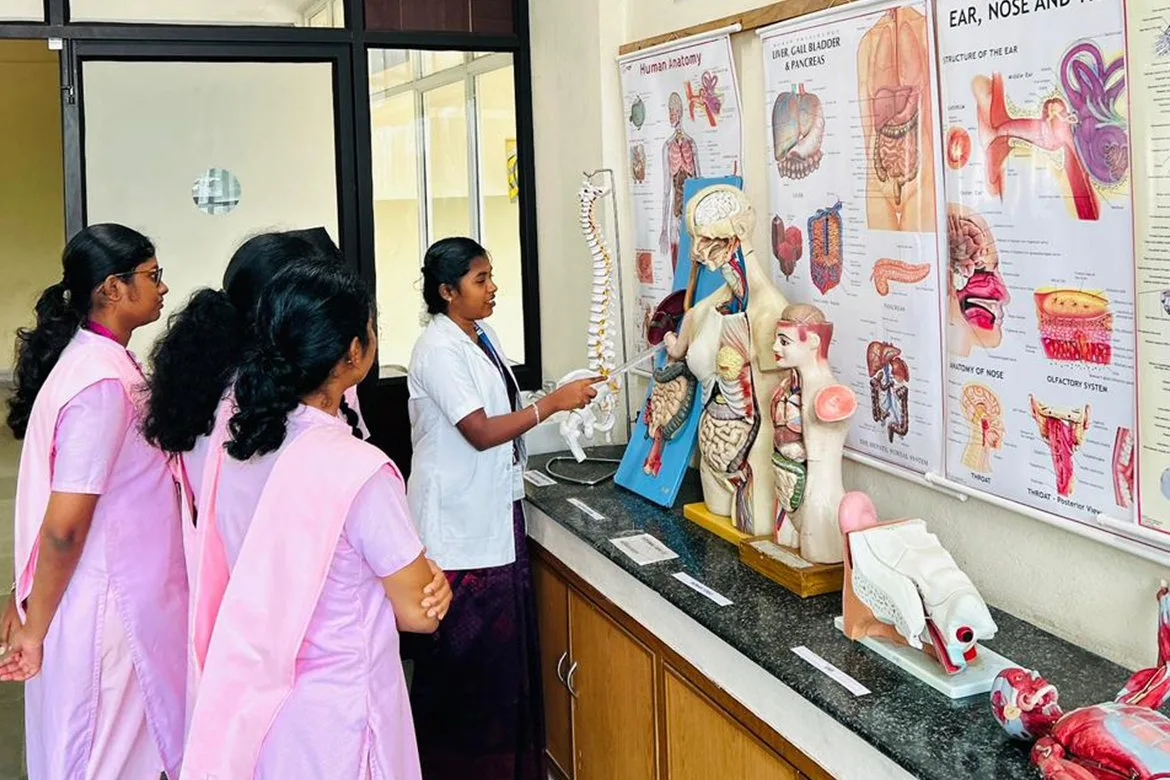 Anatomy and Physiology Lab — Sree Abirami College of Nursing