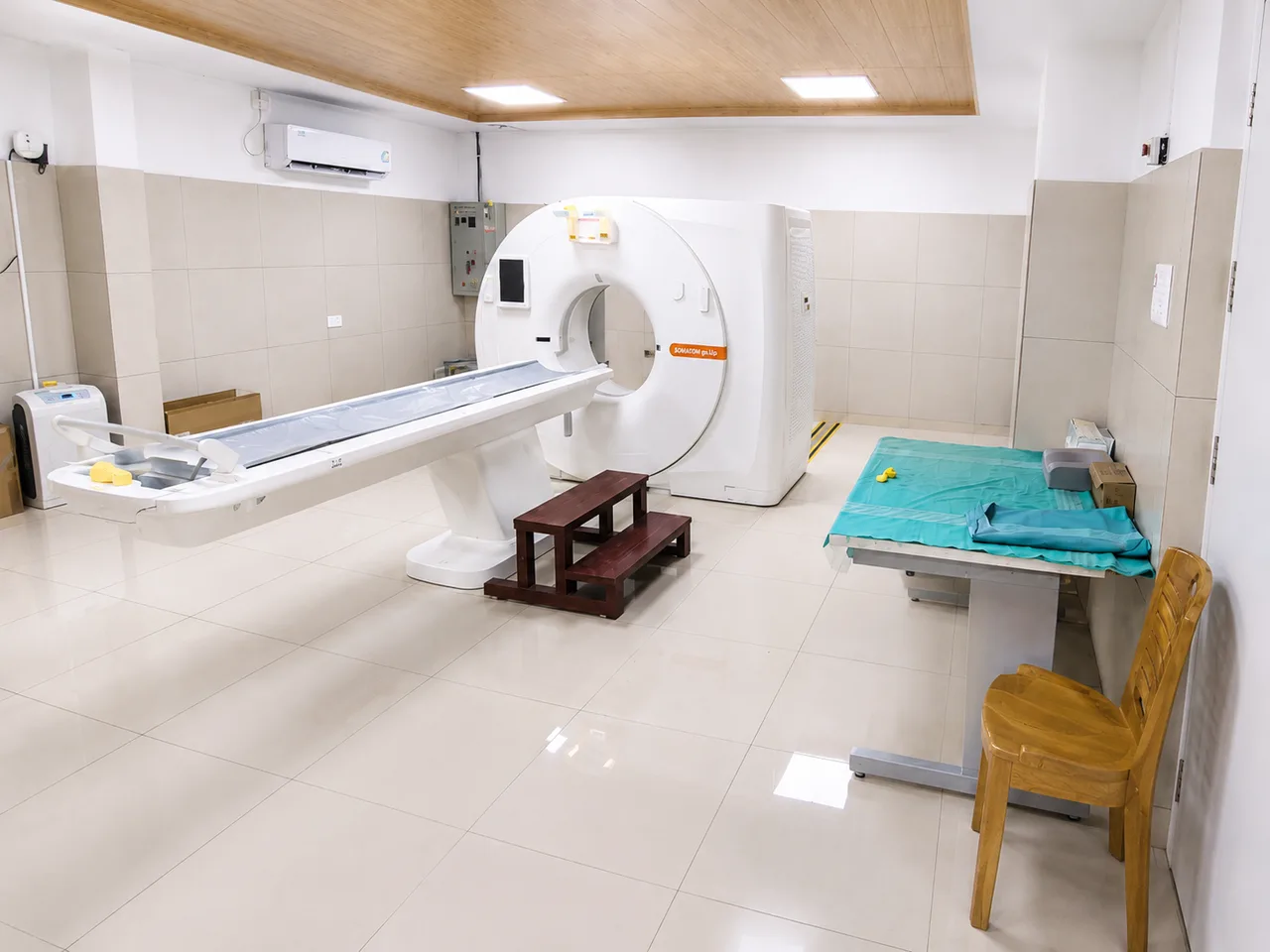 CT Scan Room — Agastya Ayurveda Medical College and Hospital