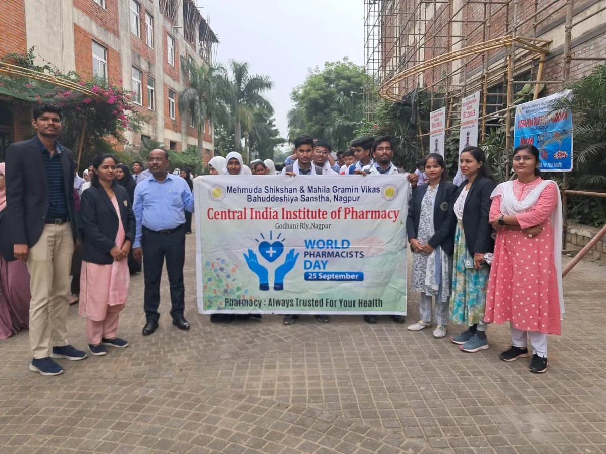 Pharma Rally organized by CIIP, 2024–25 — Central India Institute of Pharmacy