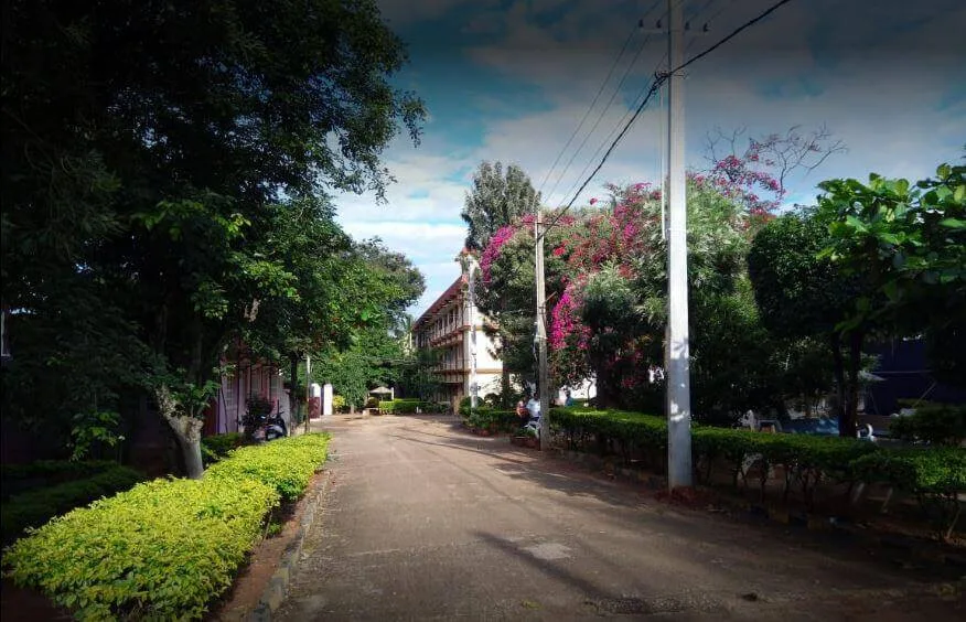 Rajiv Gandhi College of Nursing — Official Photo Gallery Campus Road Image