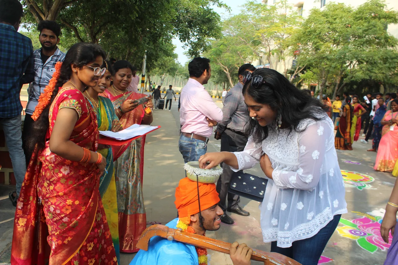 Sankranthi Sambaralu at PACE ITS — PACE INSTITUTE OF TECHNOLOGY AND SCIENCES