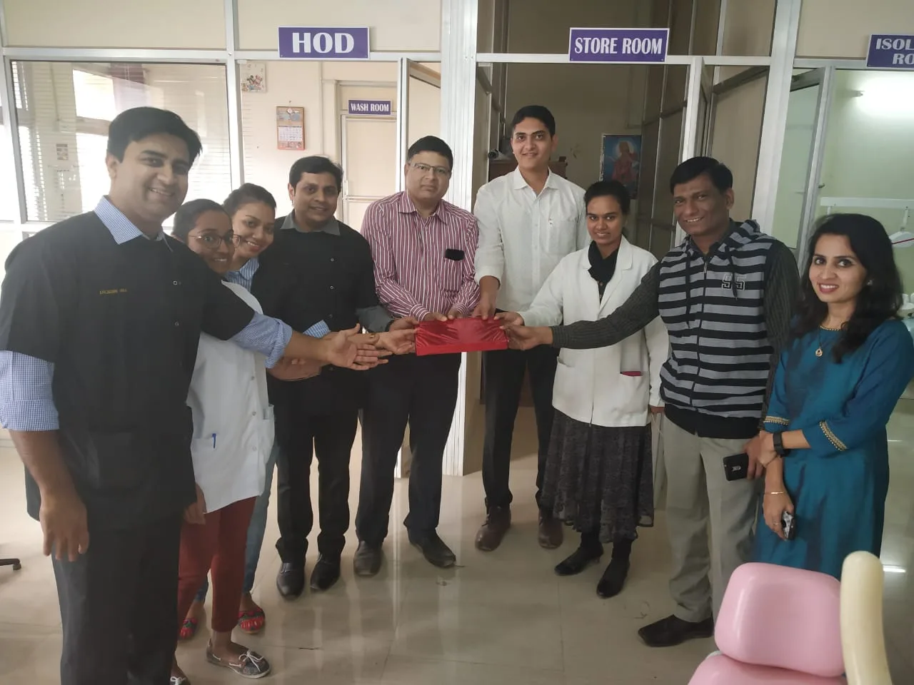 Dental Treatment Camp org. by Kutchi Medicos Association Mumbai & CODS, Amargadh — College of Dental Science & Hospital, Amargadh