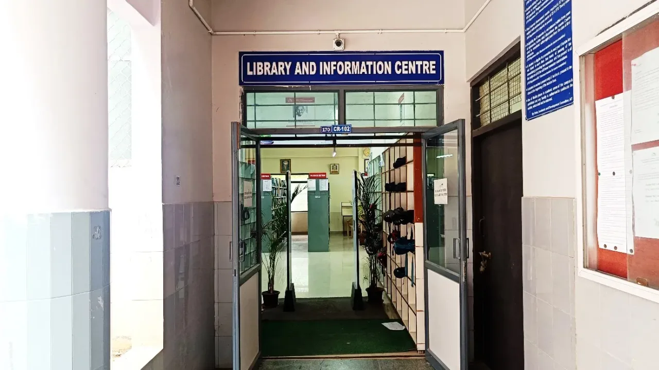 Atria IT library entrance — Atria Institute of Technology