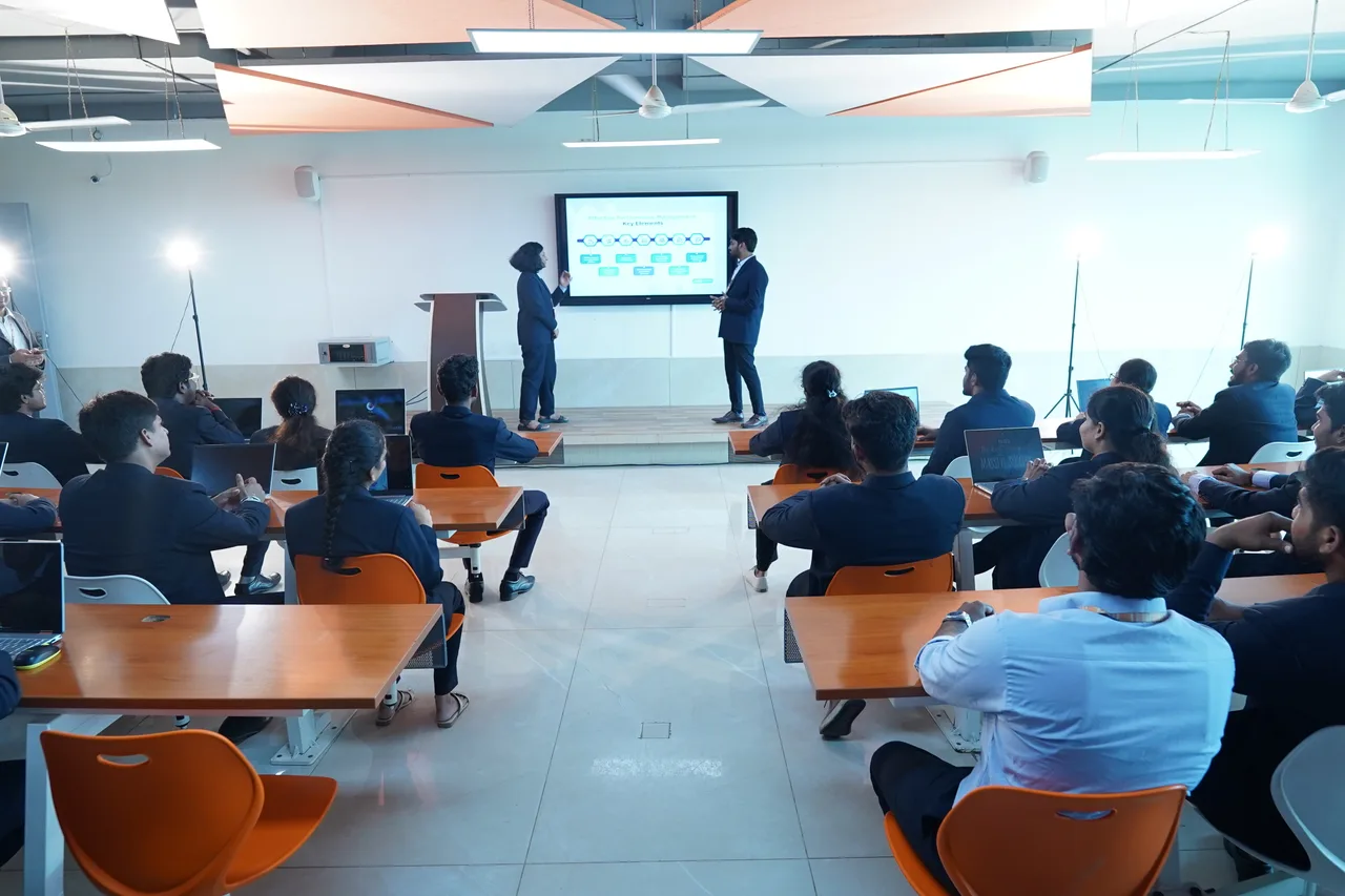 MBA classroom — KL Business School, Koneru Lakshmaiah Education Foundation (KLEF Deemed to be University)