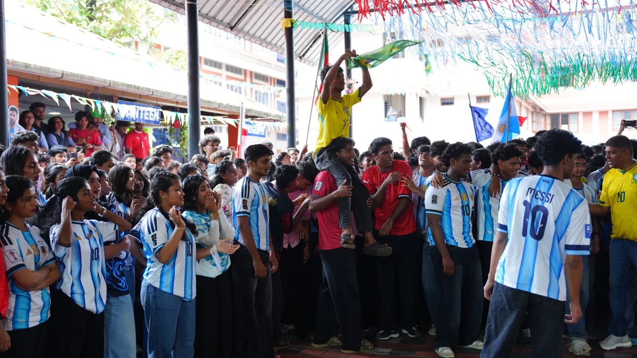 Fan's Show & Jersey Day — De Paul Institute of Science & Technology