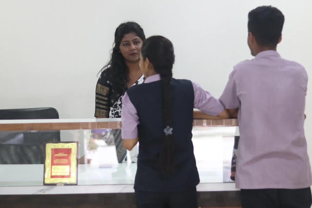 Students participating in clubs and societies at YES College Bengaluru