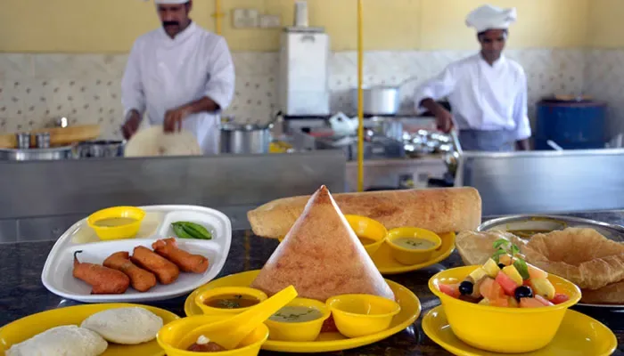 RRCE student cafeteria — Rajarajeswari College of Engineering