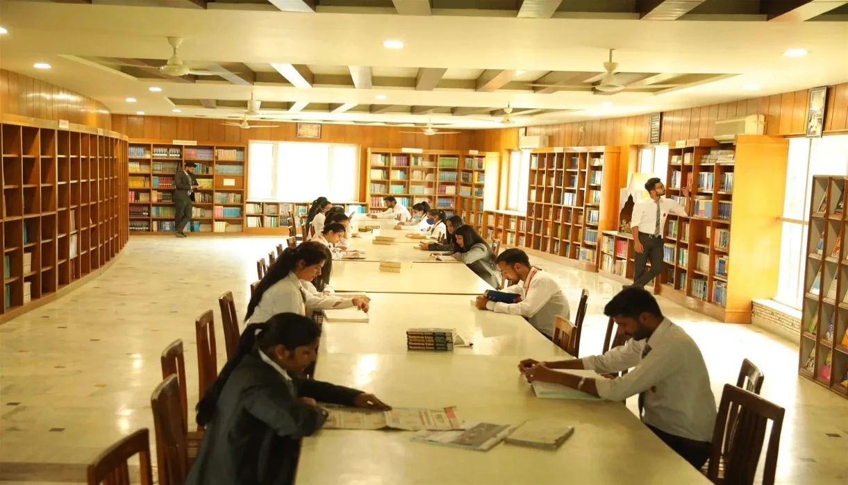 Central library — Dev Bhoomi Uttarakhand University