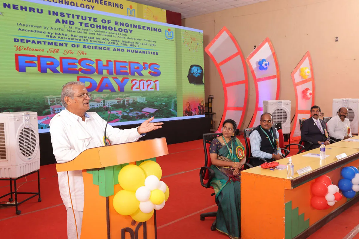 Freshers’ Day-2021 | Nehru Institute of Engineering and Technology — nehru-institute-of-engineering-and-technology-coimbatore