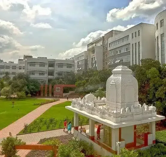 Campus temple — community gathering spot — New Horizon College of Engineering