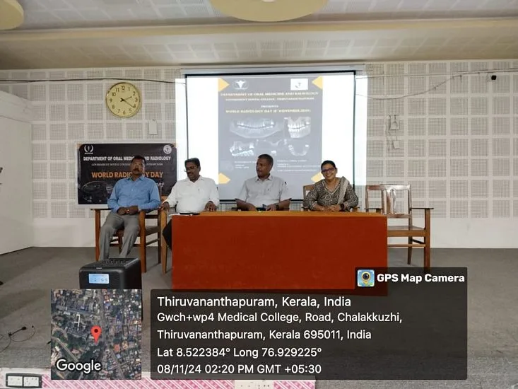World Radiology Day 2024 — Government Dental College, Thiruvananthapuram