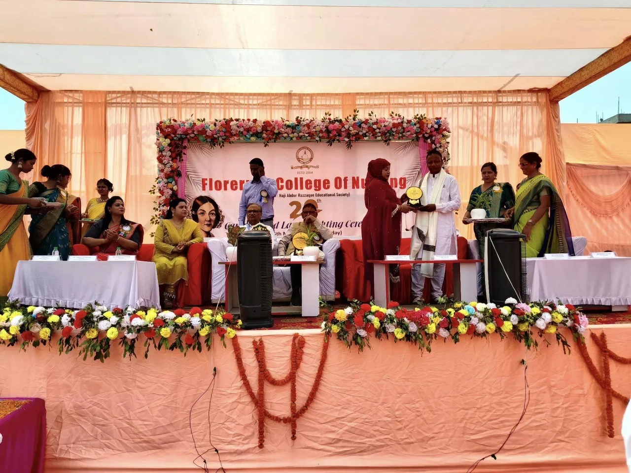 20th capping and lamp lightning ceremony — Florence College Of Nursing