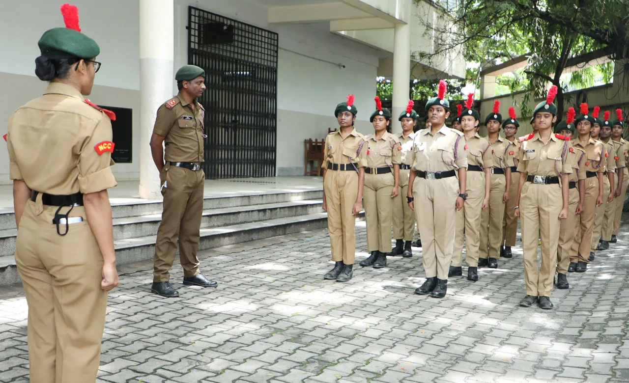 NCC (National Cadet Corps) — Baldwin Women's Methodist College