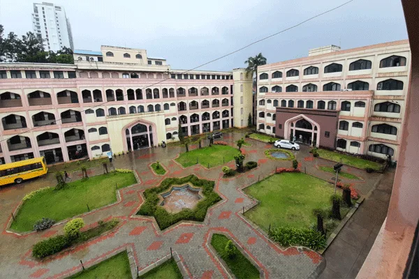 Al-Ameen College of Pharmacy — Campus Image Embedded Under Official Campus Page