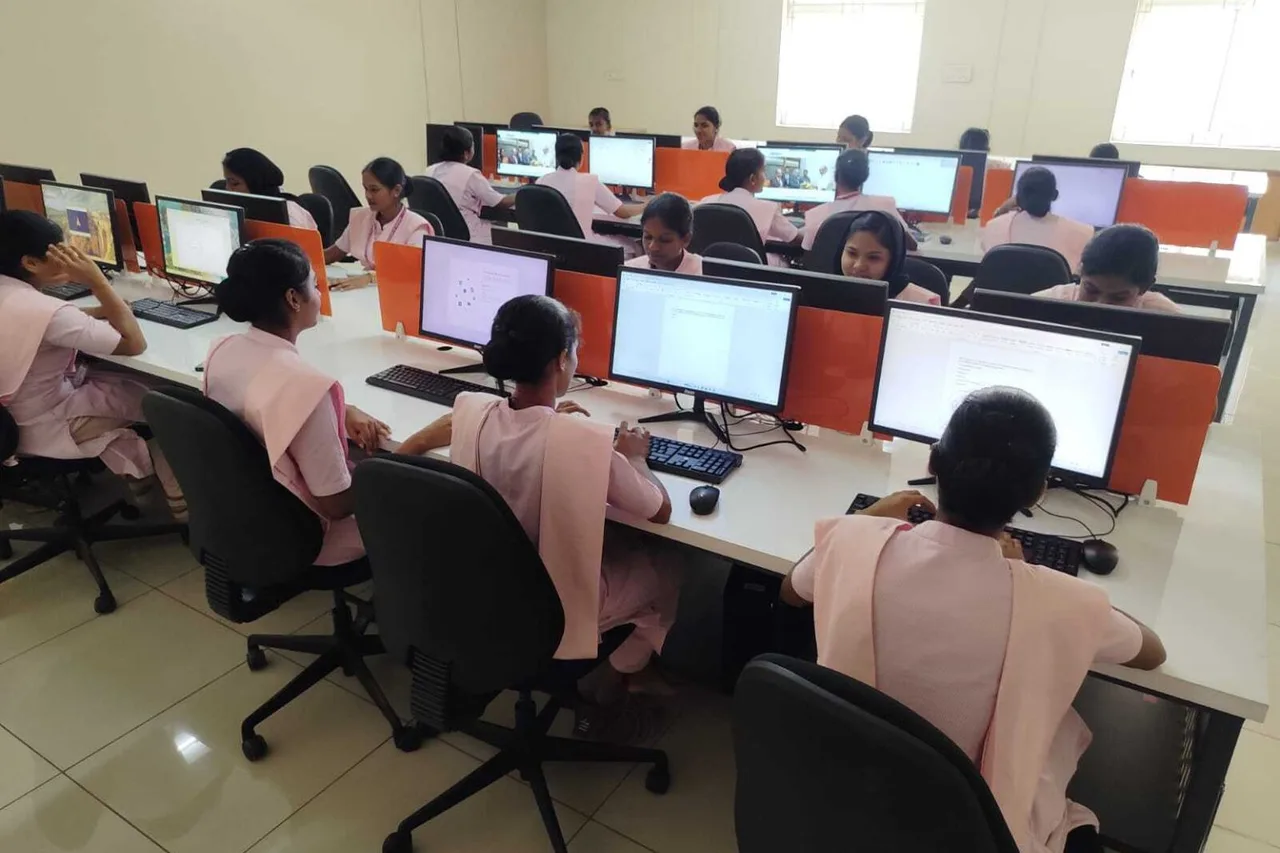 Computer Lab — Sree Abirami College of Nursing