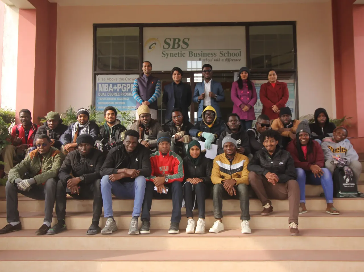 African students at Synetic College — Synetic Business School