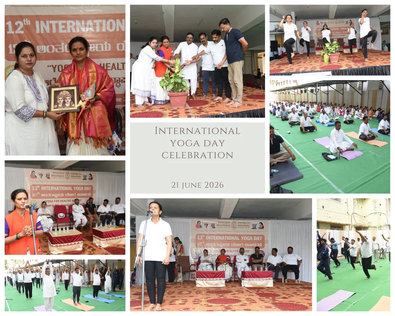 Yoga Day 2026 — Sharnbasva University