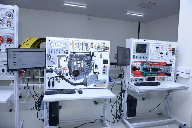 Lab photo 2 (Automobile) — Symbiosis Skills and Professional University
