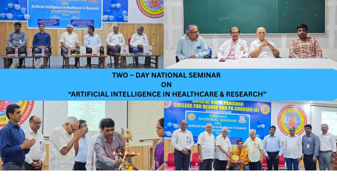 Two Day National Seminar — Gayatri Vidya Parishad College for Degree and PG Courses