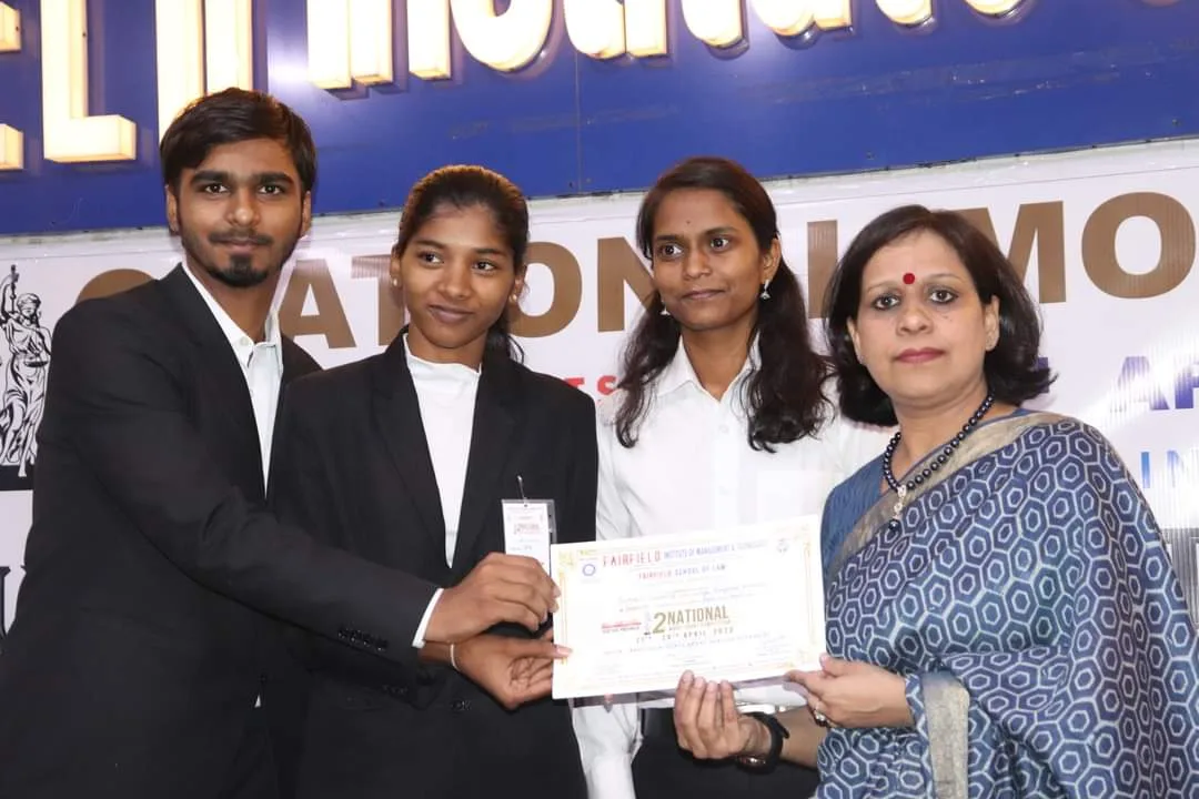 2nd National Moot Court Competition organised by FIMT School of Law, Delhi — University Law College and Department of Studies in Law, Bangalore University