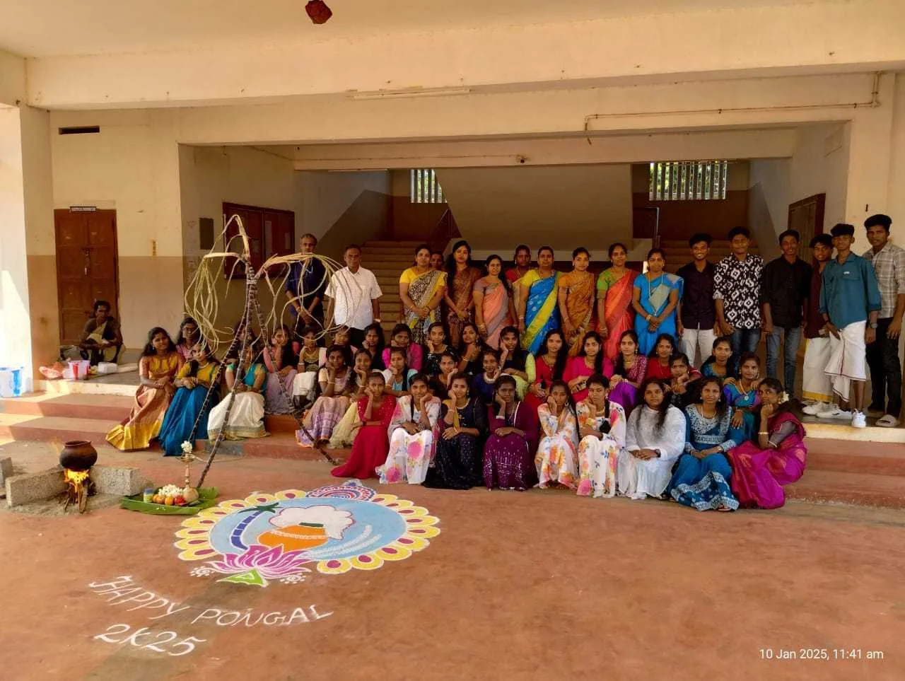 Pongal celebration — Sun College of Engineering and Technology