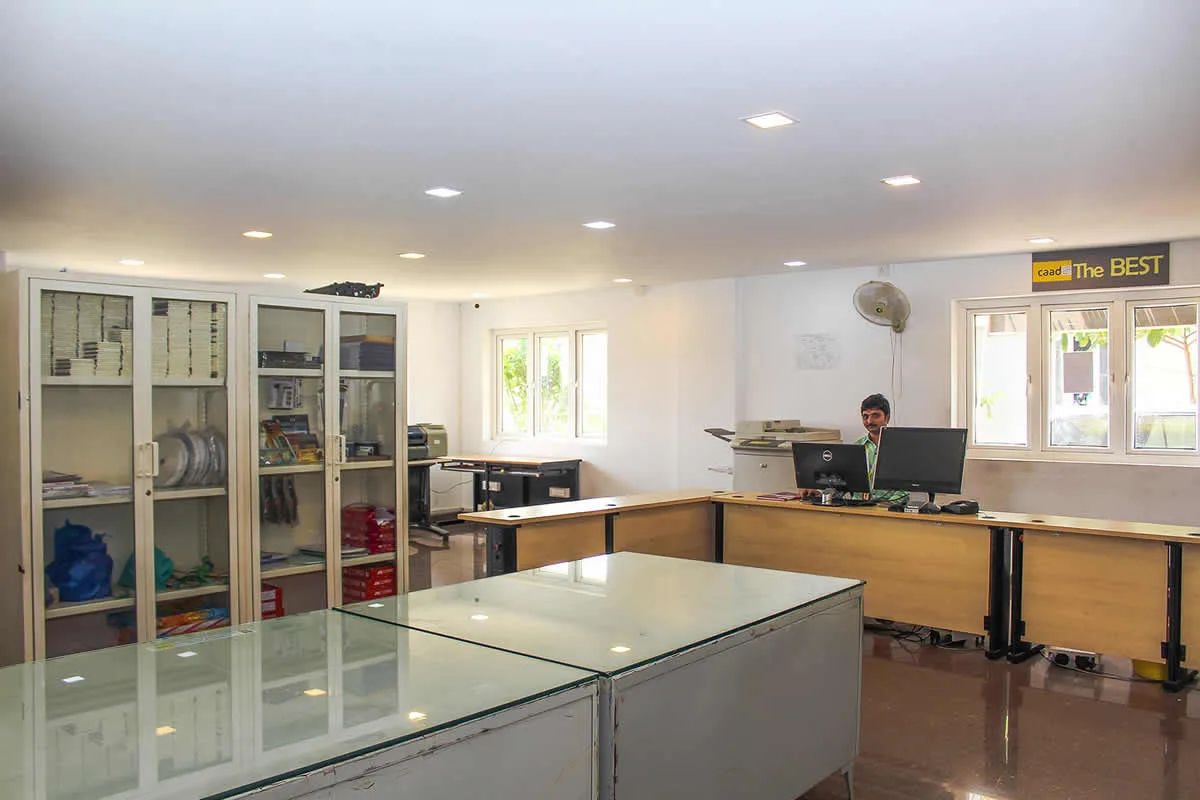 Material Store — Chennai Academy of Architecture and Design