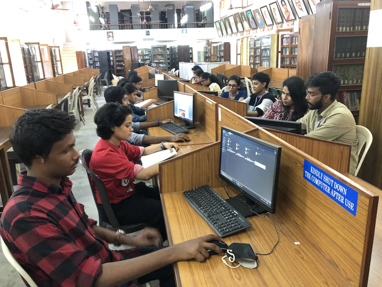 Reading Room with Computer and Internet Facilities — Loyola College of Social Sciences (Autonomous)