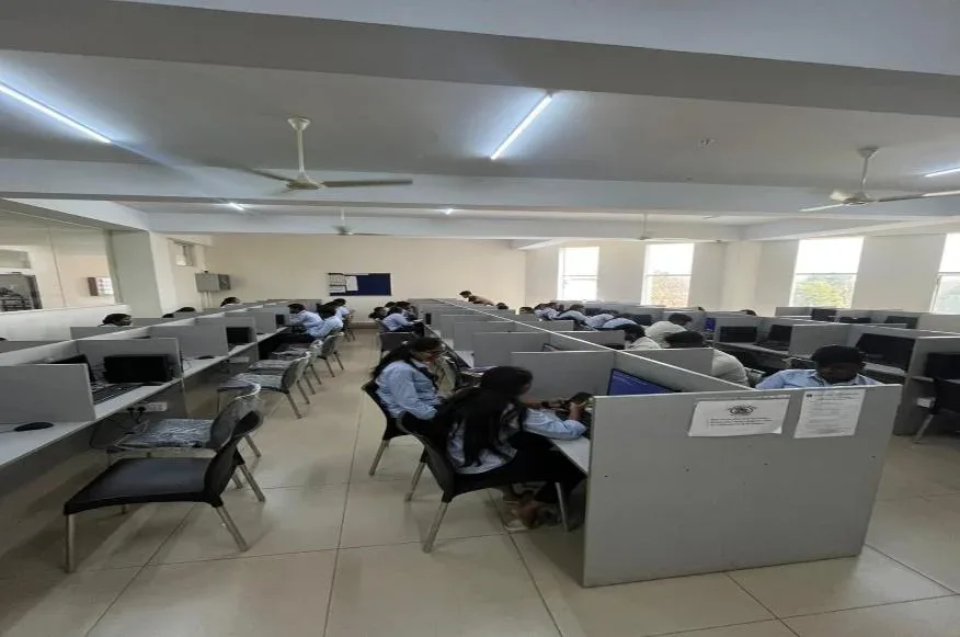 Cauvery College of Pharmacy — Computer Lab E Library Facility Image Embedded In The Library Section
