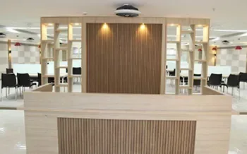 Central library at Symbiosis Medical College for Women