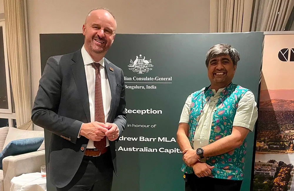 Director Meets ACT Chief Minister and University of Canberra Delegation — institute-of-public-health-bengaluru