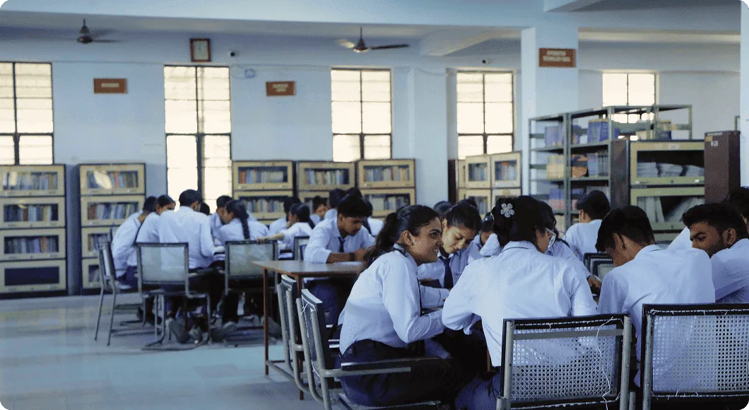 Library Main Section Image — Sri Balaji College of Engineering & Technology