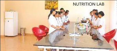 Ashrith College of Nursing — Nutrition Lab Image On The Official Nursing College Page