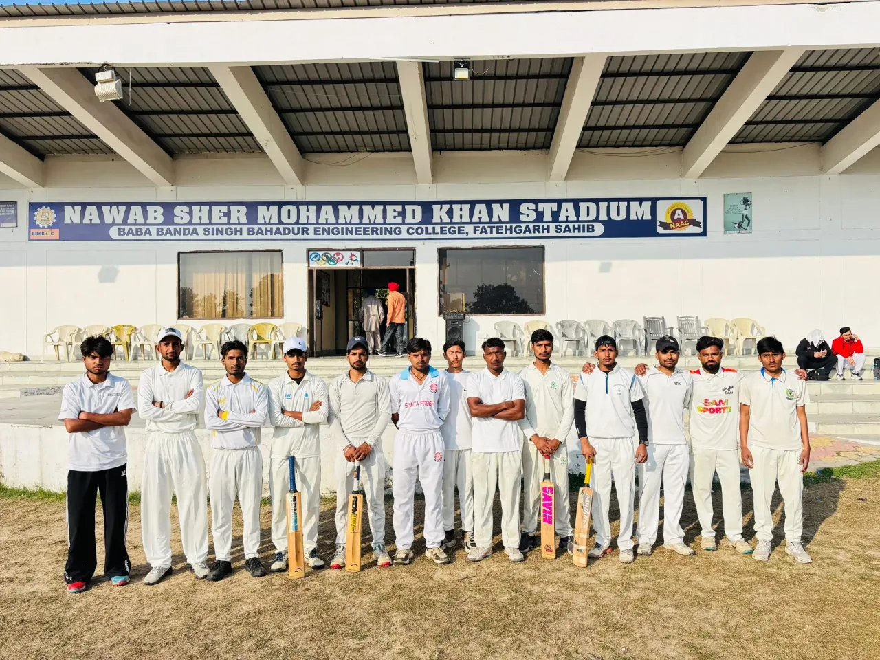 Sports team — football / cricket / basketball on field — Synetic Business School