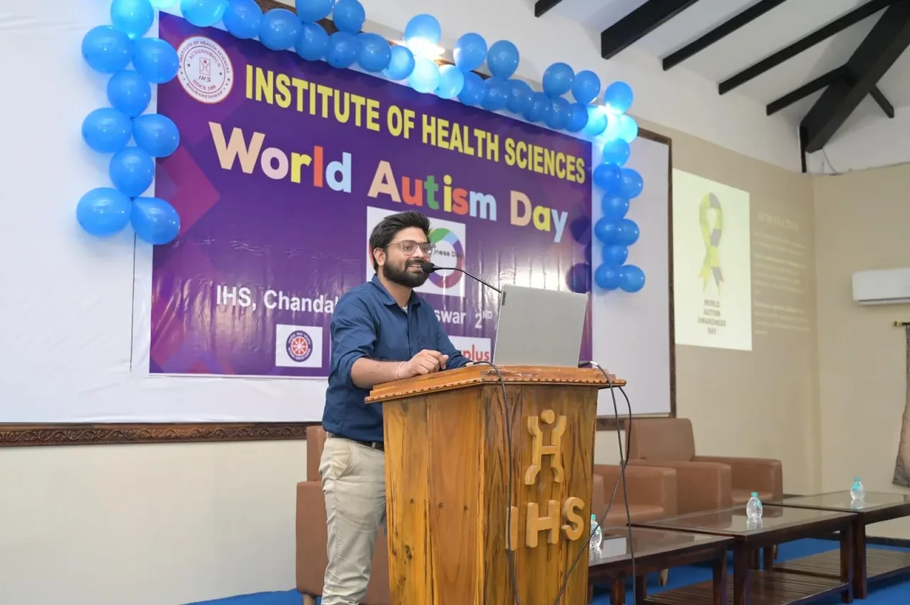 autism-awareness-speech-vivek — Institute of Health Sciences