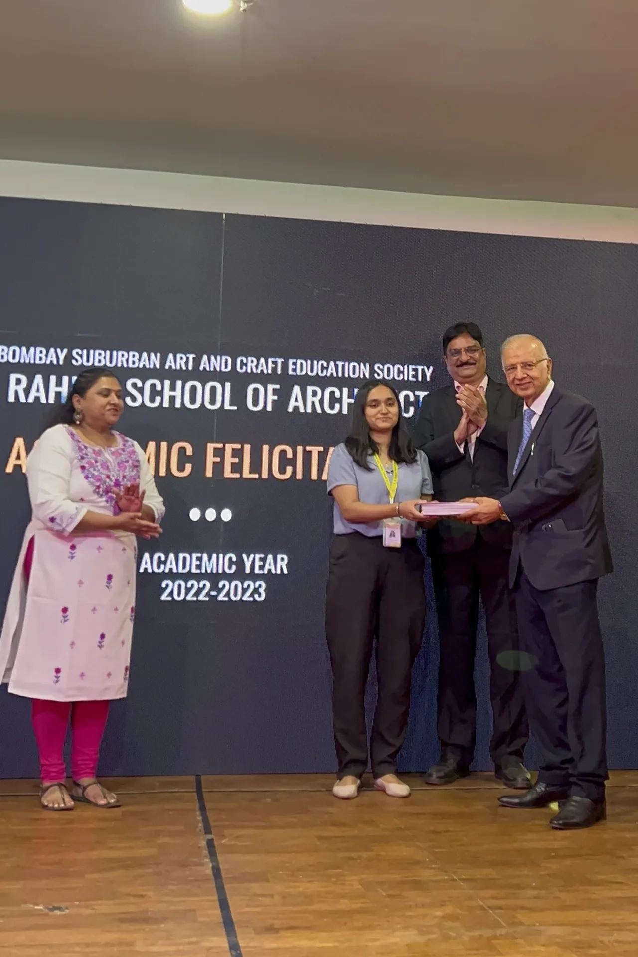 Academic Award Ceremony — L.S. Raheja School of Architecture
