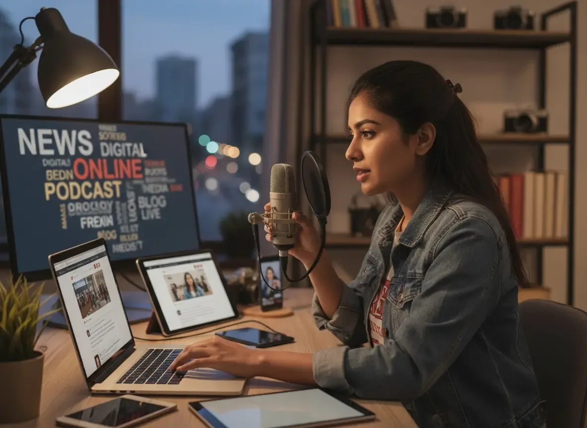 Digital Media & Online Journalism — Apeejay Institute of Mass Communication