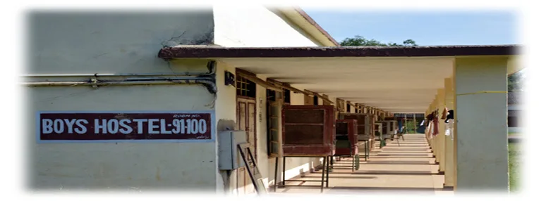 Bhilai Institute of Technology — Hostel Page Image Showing Boys Hostel Corridor Signage