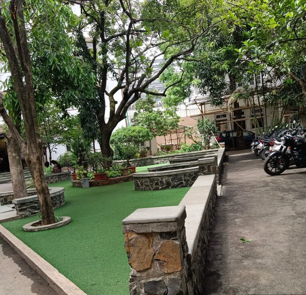 Front Garden 1 — Maniben Nanavati Women's College