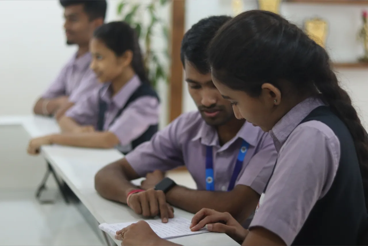 Campus spaces and student life at YES College Bengaluru