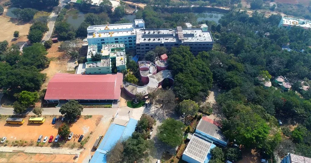Prashanti Kutiram campus overview — Swami Vivekananda Yoga Anusandhana Samsthana