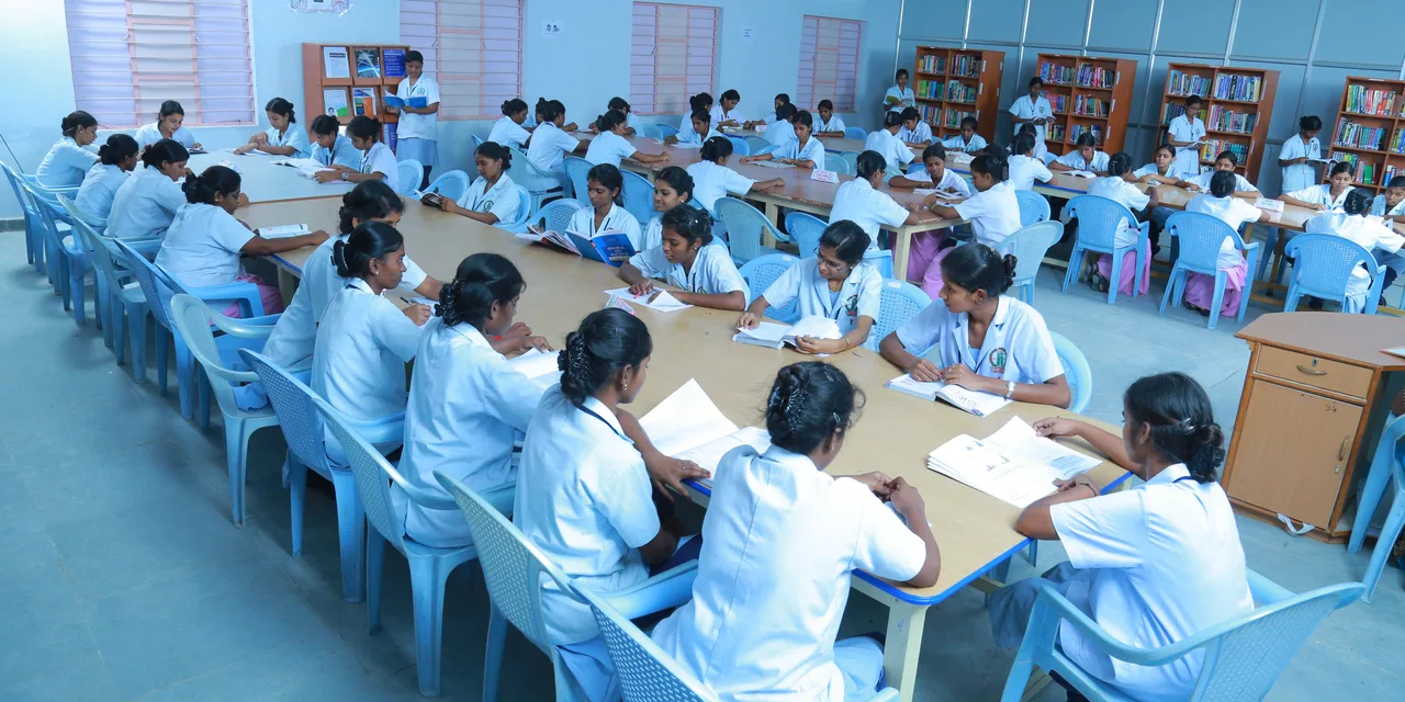 Campus visual duplication 4 — V.P.M.M. College of Nursing