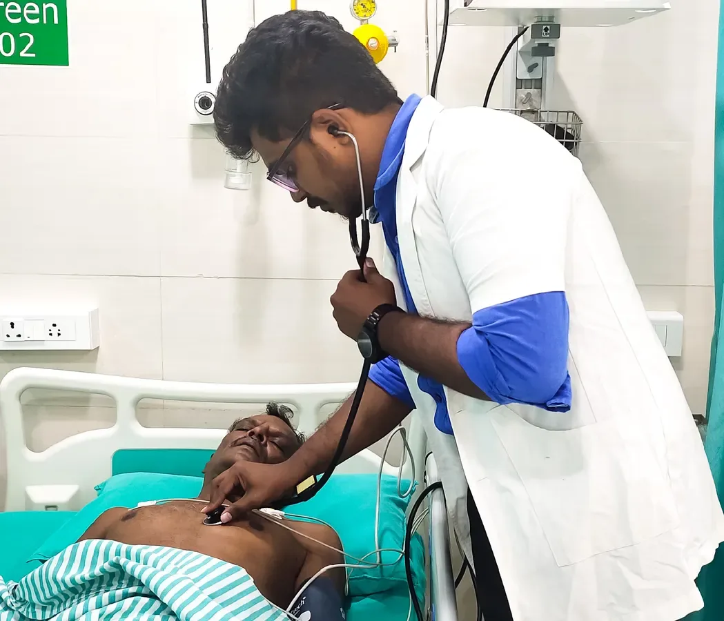 Casualty facility at Arunai Medical College and Hospital