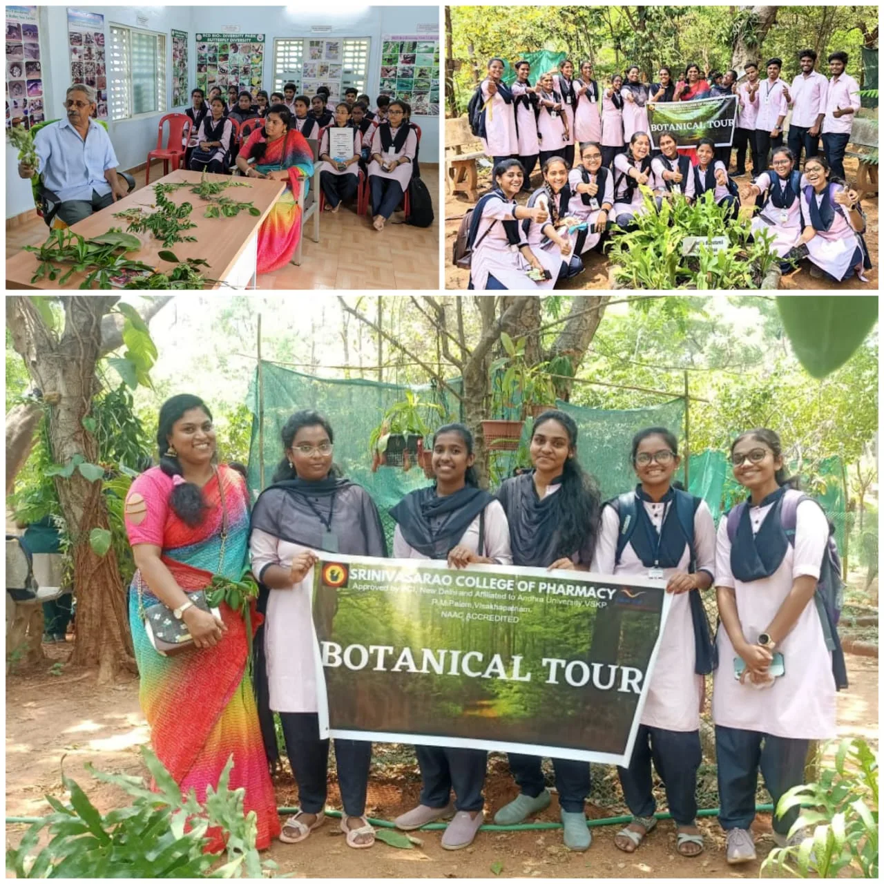Botanical Tour Chinna Waltair — Srinivasarao College of Pharmacy