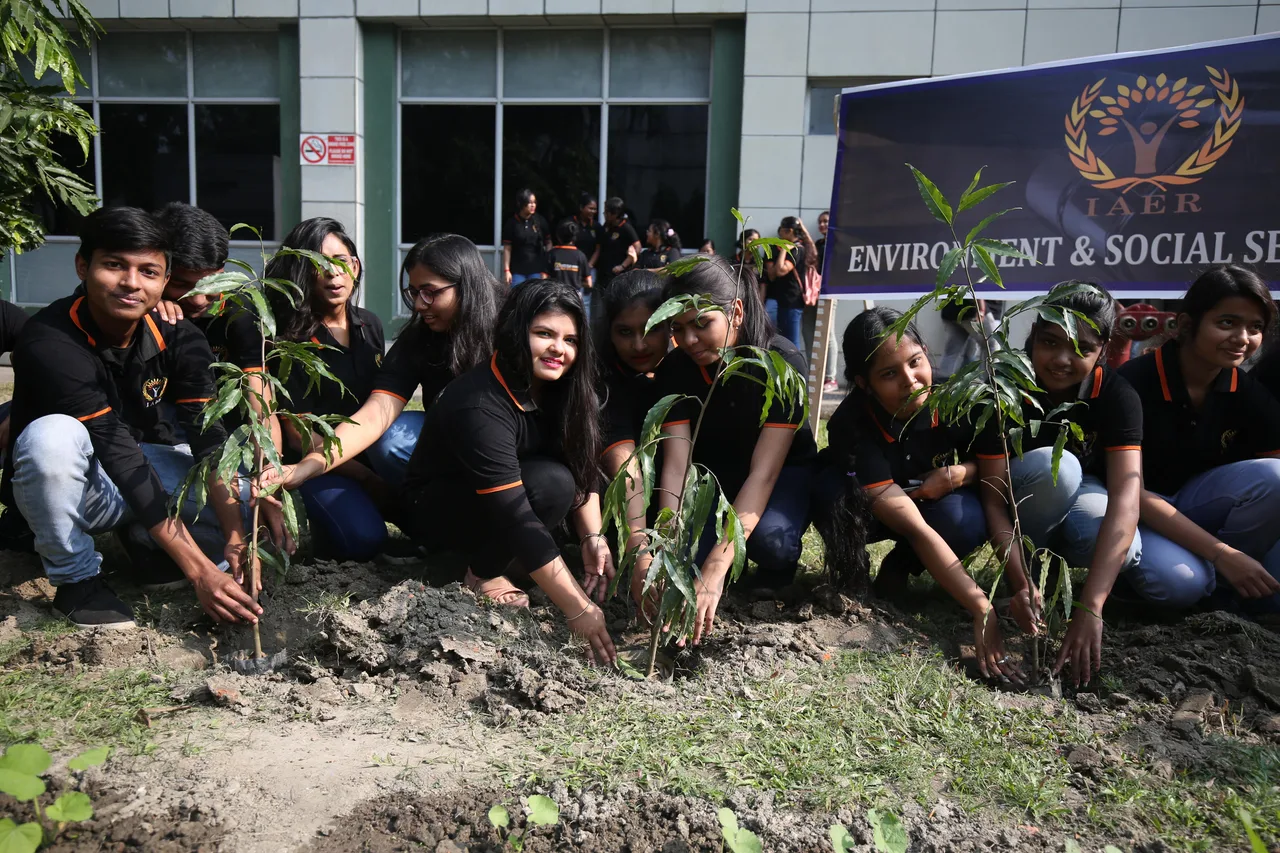 Tree Plantation — institute-of-advanced-education-and-research-kolkata