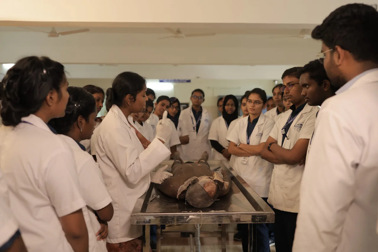 Anatomy lab — Nandha Dental College & Hospital