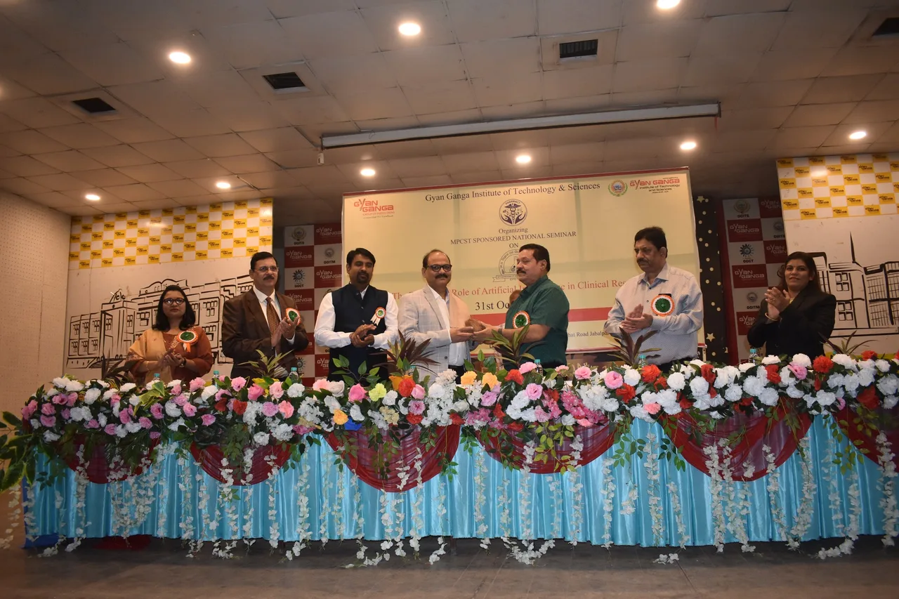 National Seminar on "The Expanding Role of Artificial Intelligence in Clinical Research — Gyan Ganga Institute of Technology and Sciences