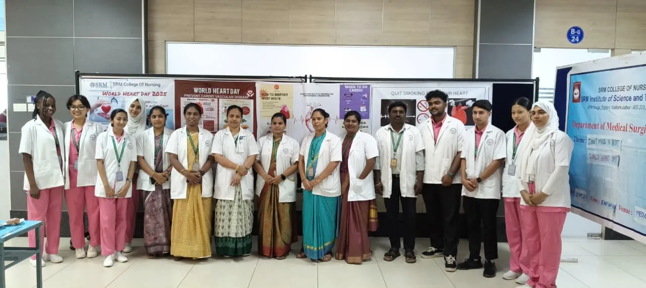 World Heart Day 2025 — SRM College of Nursing